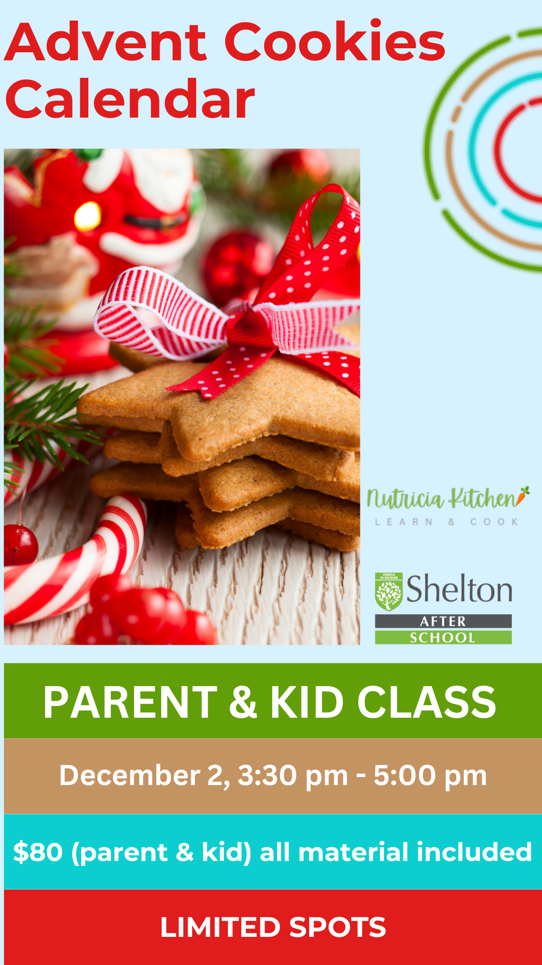 Advent Cookies Calendar 12/2/24